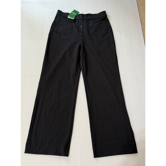 NWT Halara Wide Leg Black Pants, Size L - Picture 1 of 6